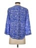 Ellie Kai Blue 3/4 Sleeve Blouse Size 0 - photo 2