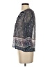 Joie Multi Color Gray 3/4 Sleeve Blouse Size XXS - photo 5