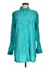 Lauren by Ralph Lauren 100% Cotton Teal Long Sleeve Button-Down Shirt Size M - photo 1