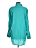 Lauren by Ralph Lauren 100% Cotton Teal Long Sleeve Button-Down Shirt Size M - photo 2