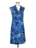 Tommy Bahama Graphic Blue Cocktail Dress Size S - photo 1