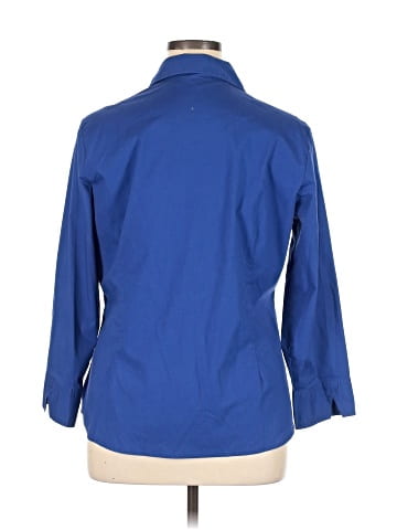 Riders by Lee 3/4 Sleeve Button-Down Shirt (view 2)