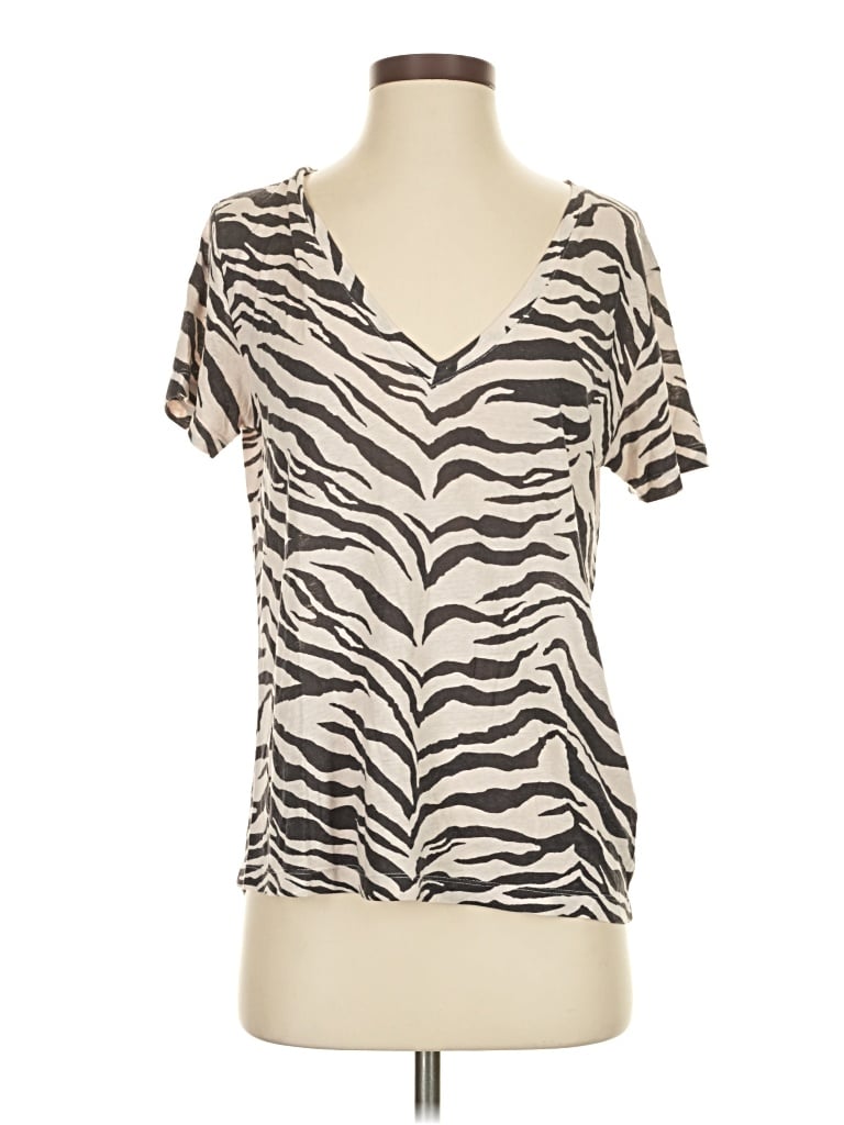 Pre-owned Rails Short Sleeve T-shirt In White