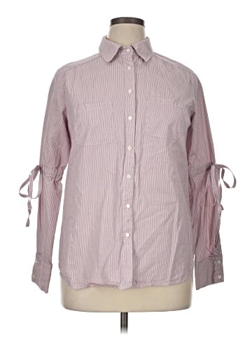 Max Studio Long Sleeve Button-Down Shirt (view 1)