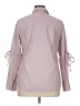 Max Studio 100% Cotton Purple Red Long Sleeve Button-Down Shirt Size XL - photo 2