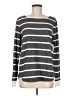Pink Clover Stripes Gray Pullover Sweater Size M (estimated) - photo 1