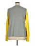 CAbi 100% Cotton Color Block Yellow Cardigan Size XL - photo 2
