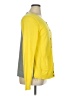 CAbi 100% Cotton Color Block Yellow Cardigan Size XL - photo 4