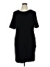 Mario Serrani Solid Black Casual Dress Size XL - photo 1