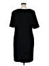 Mario Serrani Solid Black Casual Dress Size XL - photo 2