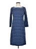 Talbots Argyle Blue Casual Dress Size XS - photo 1