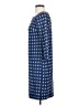 Talbots Argyle Blue Casual Dress Size XS - photo 5