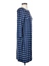 Talbots Argyle Blue Casual Dress Size XS - photo 4