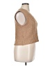Pink Rose 100% Polyester Tan Sweater Vest Size XL - photo 4