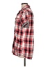 Eighty Eight 100% Cotton Plaid Red Short Sleeve Button-Down Shirt Size L - photo 5