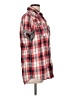 Eighty Eight 100% Cotton Plaid Red Short Sleeve Button-Down Shirt Size L - photo 4