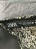 Zara 100% Polyester Animal Print Brown 3/4 Sleeve Blouse Size L - photo 7