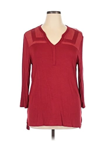 Roz & Ali 3/4 Sleeve Top (view 1)