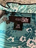 East5th 100% Polyester Teal Short Sleeve Blouse Size 3X - photo 7