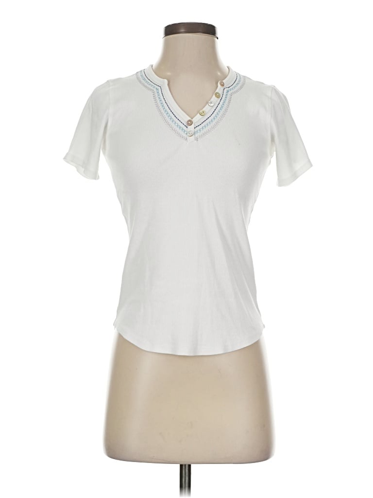 Pre-owned Alp N Rock Short Sleeve T-shirt In White