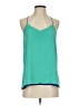 Express 100% Polyester Teal Sleeveless Top Size S - photo 1