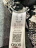 ASOS 100% Polyester Animal Print Gray Cocktail Dress Size 8 - photo 8