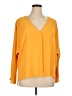 Unbranded Orange Long Sleeve Blouse Size XL - photo 1