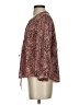 Madewell 100% Polyester Paisley Burgundy Long Sleeve Blouse Size S - photo 5