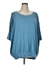 CAbi Solid Blue Poncho Size XL - photo 1