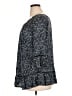 Ninety 100% Rayon Blue 3/4 Sleeve Blouse Size XL - photo 5