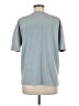 Zara 100% Baumwolle Blue Short Sleeve Top Size M - photo 2