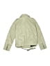 Force de fille 100% Polyester Solid Green Jacket Size 5 - photo 2