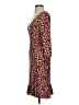 BCBGMAXAZRIA Floral Burgundy Cocktail Dress Size XS - photo 5