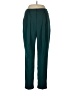 Express 100% Polyester Solid Teal Dress Pants Size 10 - photo 1