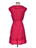 J.Crew 100% Polyester Hearts Pink Casual Dress Size 0 - photo 2