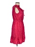 J.Crew 100% Polyester Hearts Pink Casual Dress Size 0 - photo 4