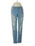 Wax Jean Graphic Blue Jeans Size 5 - photo 1