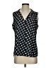 Express 100% Polyester Blue Sleeveless Blouse Size S - photo 1