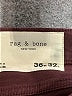 Rag & Bone Burgundy Jeans Size 36 waist - photo 4