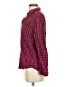 Splendid 100% Cotton Plaid Pink Long Sleeve Button-Down Shirt Size XS - photo 5