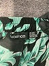 Boohoo 100% Polyester Print Green Shorts Size 20 - photo 3