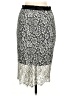 Express Paisley Silver Formal Skirt Size 6 - photo 2