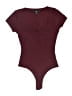 Lulus Burgundy Bodysuit Size XS - photo 1