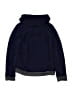 Lands' End 100% Polyester Blue Turtleneck Sweater Size 10 - photo 1