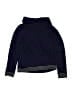 Lands' End 100% Polyester Blue Turtleneck Sweater Size 10 - photo 2