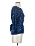 Ann Taylor Blue 3/4 Sleeve Top Size XS (petite) - photo 4