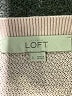 Ann Taylor LOFT 100% Cotton Pink Pullover Sweater Size L - photo 7