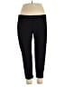 Korye Solid Black Active Pants Size 20w - photo 1