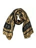 DKNY 100% Polyester Animal Print Gold Black Scarf One size - photo 1