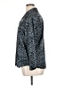 Gloria Vanderbilt 100% Polyester Animal Print Gray 3/4 Sleeve Blouse Size XL - photo 5
